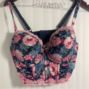 VERY SEXY
Push-Up Floral Victoria’s Secreet Corset